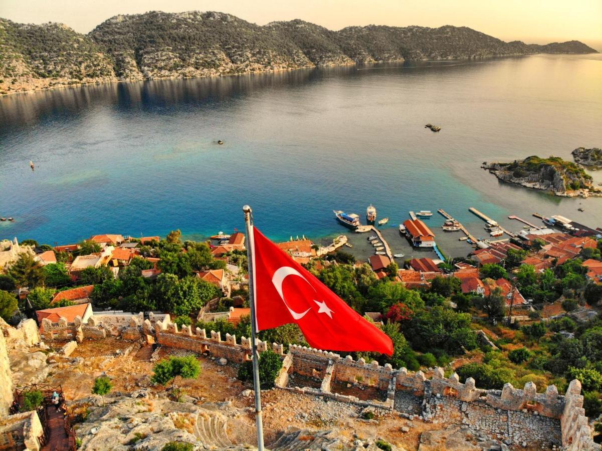 Istlada Tas Ev Apart - Kekova View Kapaklı Buitenkant foto