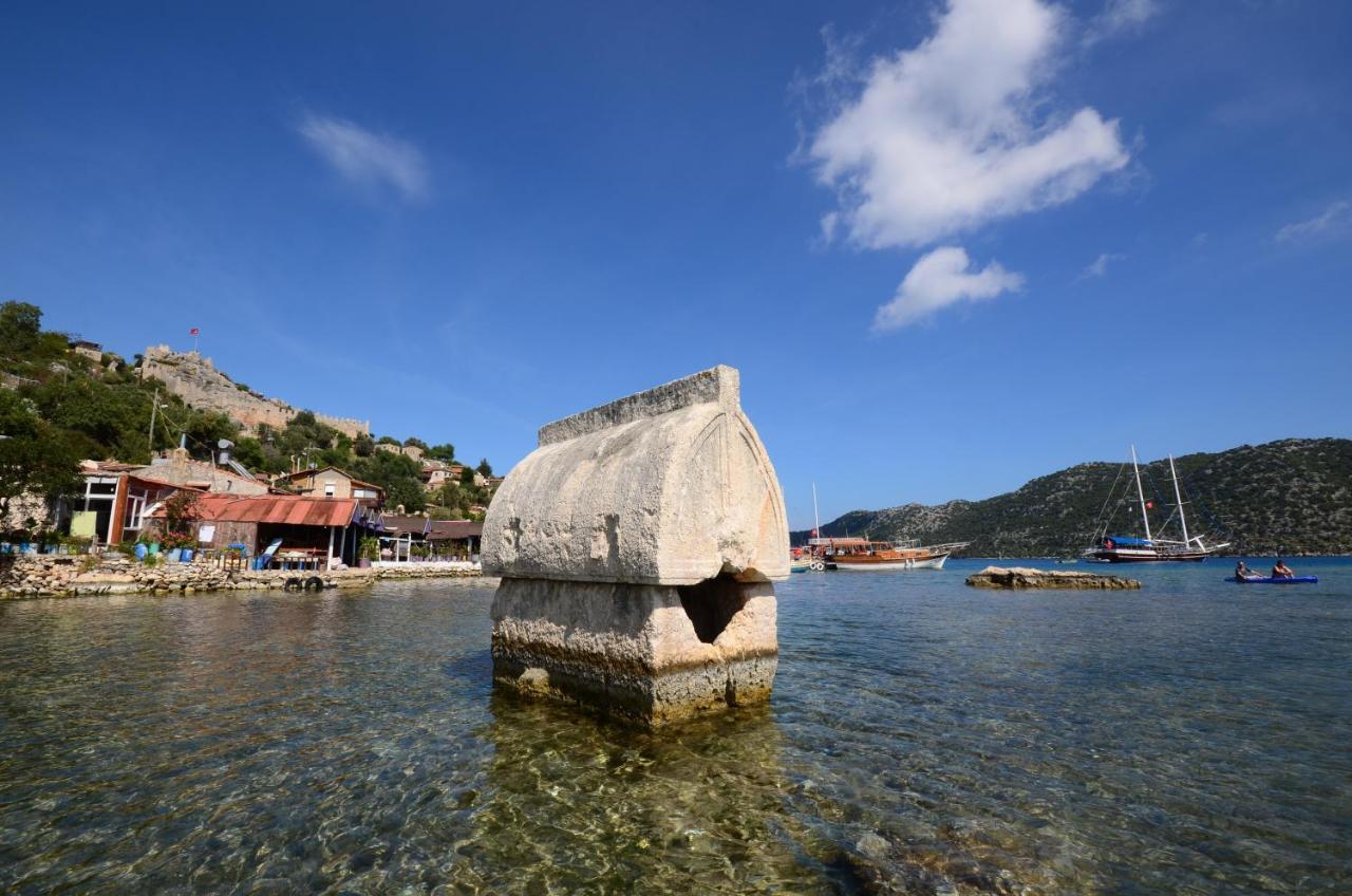 Istlada Tas Ev Apart - Kekova View Kapaklı Buitenkant foto