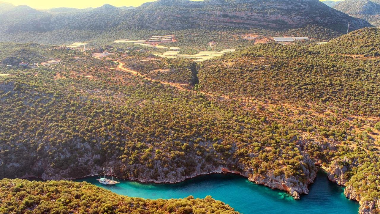 Istlada Tas Ev Apart - Kekova View Kapaklı Buitenkant foto